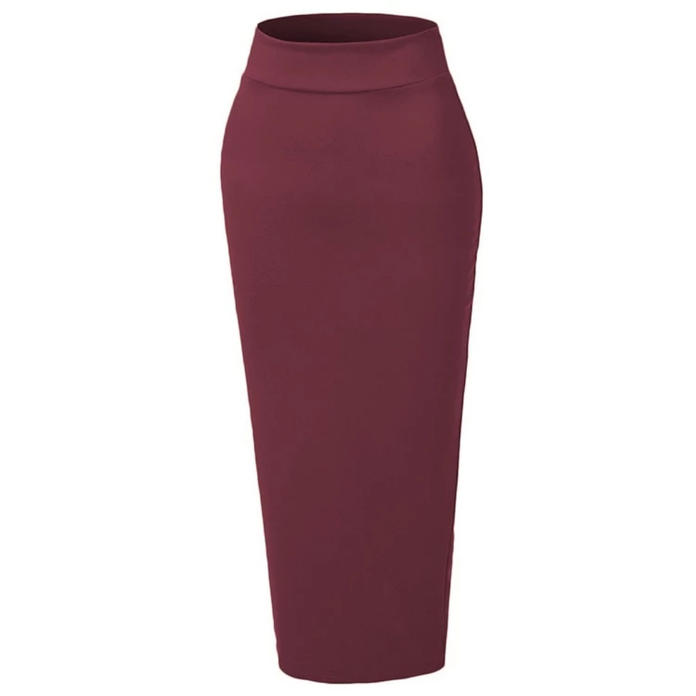 Maxi pencil skirt